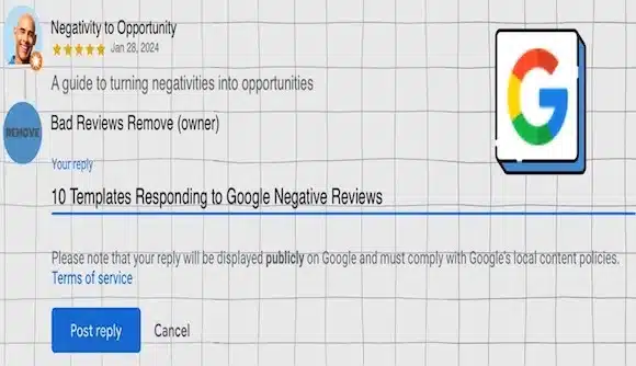 10 professionally crafted templates for responding to negative reviews on Google.